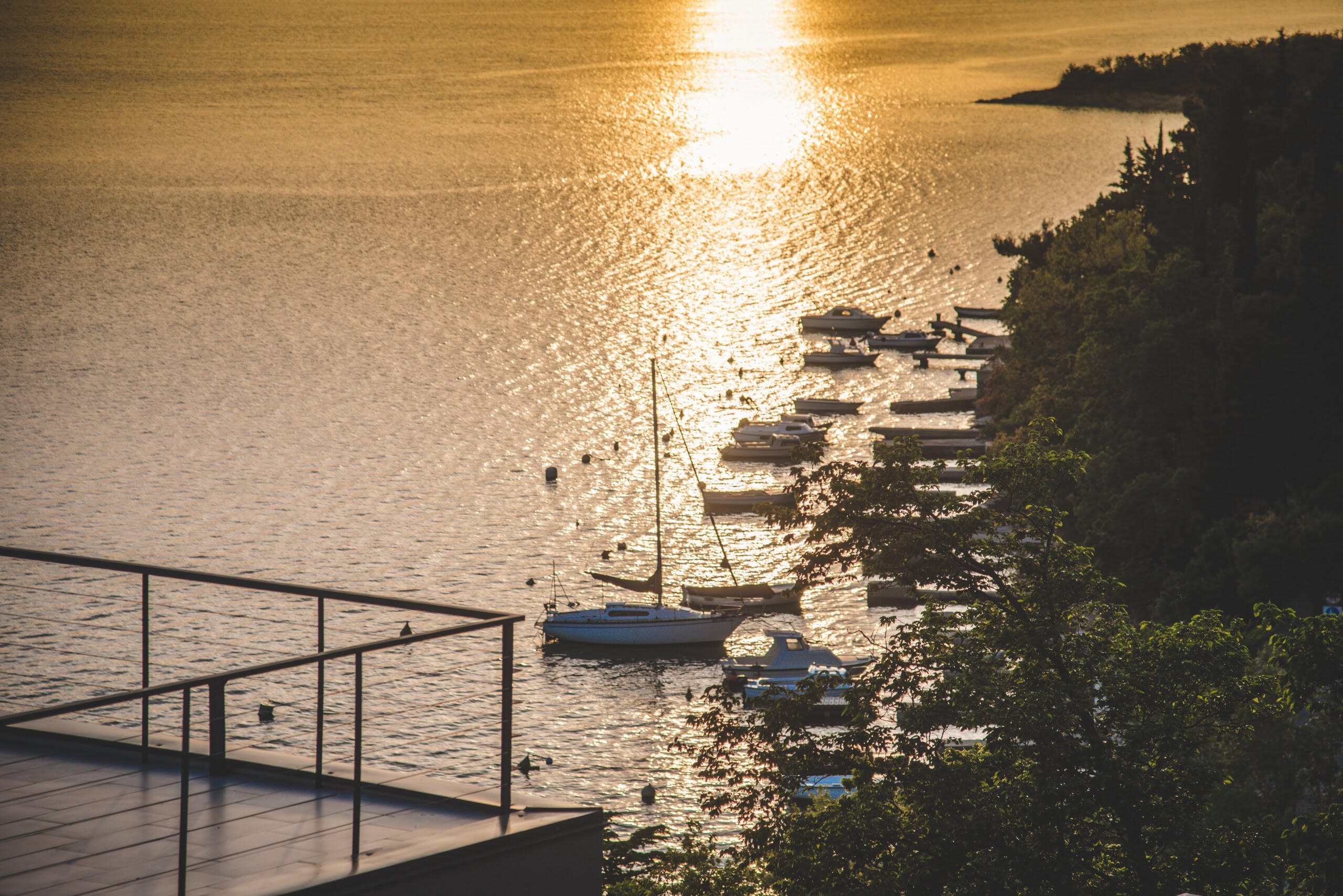 Sunset at Villa Grace